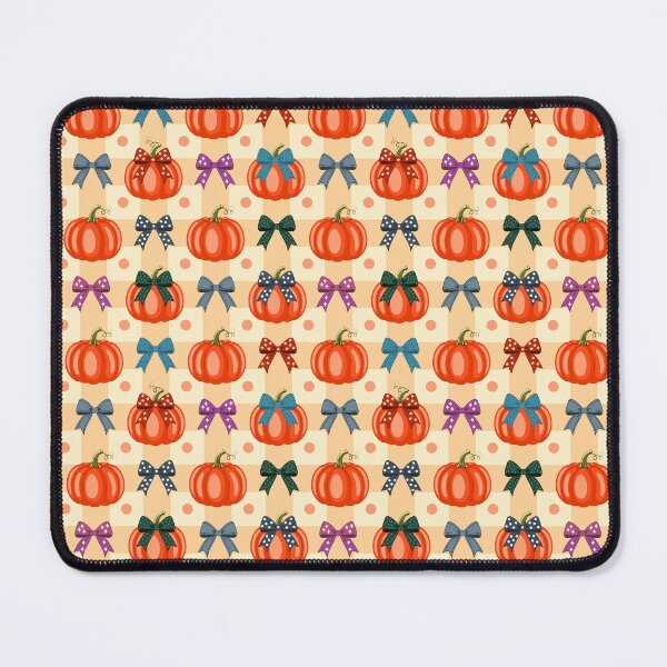 Item preview, Pumpkins with Colorful Bows Pattern designed and sold by Artchyzh.