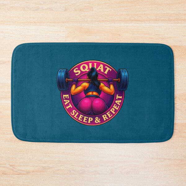 Item preview, Squat, Eat, Sleep & Repeat. designed and sold by Sawset.