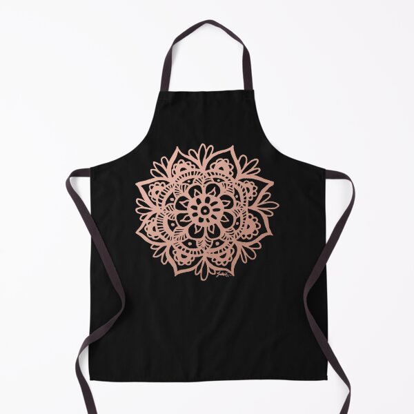 Artikelvorschau, Roségoldene Mandala-Blume entworfen und verkauft von xqklwnyqv.