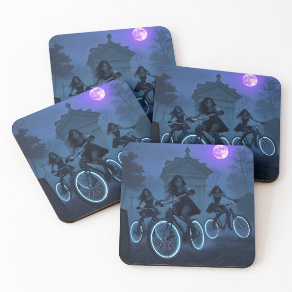 Item preview, Goth Girls on BMX Bikes designed and sold by ModernLogo.