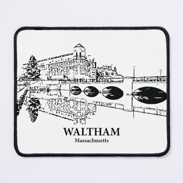 Item preview, Waltham - Massachusetts designed and sold by Lakeric Cityscapes.