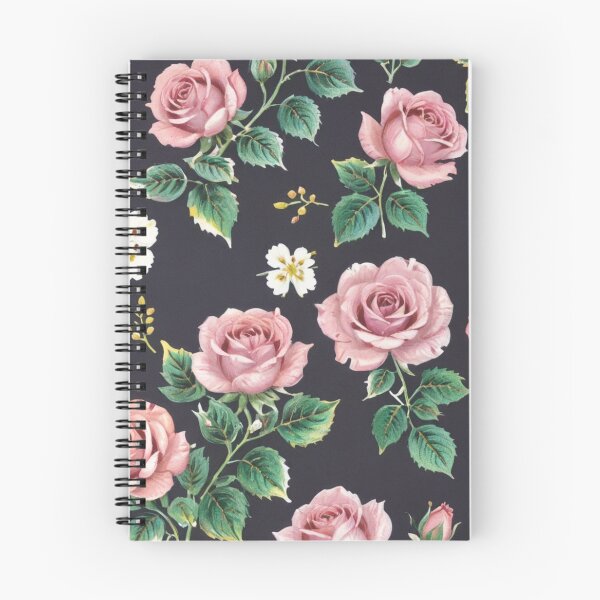 Item preview, Vintage style pink roses designed and sold by Nice-patterns.