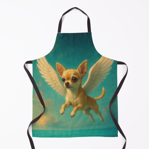 Item preview, Surreal Chihuahua Flying Fantasy Dream Poster designed and sold by Flying Doggo.