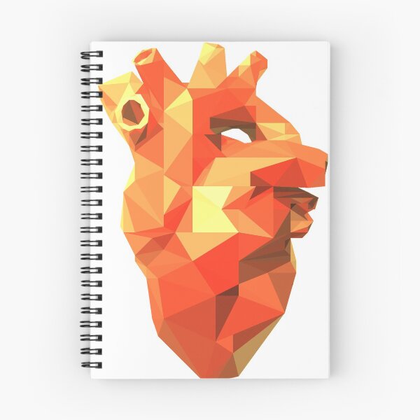 Item preview, Low Poly Heart designed and sold by Un-eth.