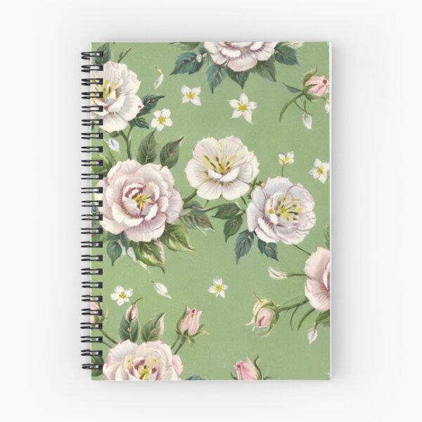 Item preview, Vintage style pink roses designed and sold by Nice-patterns.