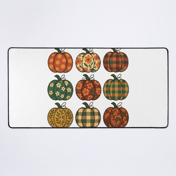 Item preview, Patchwork Embroidery Design｜Floral ghost png｜Pumpkin Patchwork｜Fall patchwork Quilt｜patchwork jacket fall｜autumn patchwork quilt｜Pumpkins designed and sold by PixelBlooming.