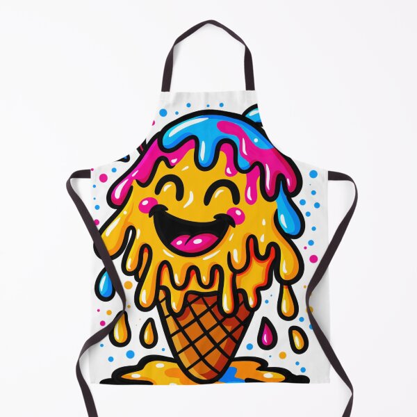 Item preview, Melty the Ice Cream designed and sold by October Forever.