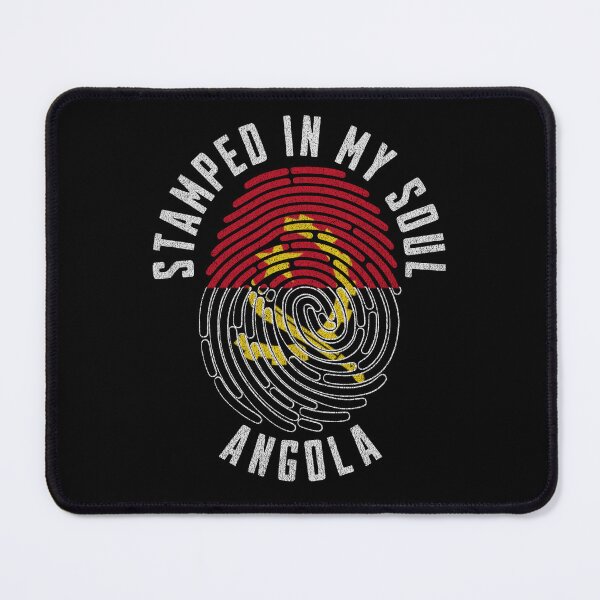 Item preview, Stamped in My Soul Angola Flag Design Angolan Pride designed and sold by chrisrivait.