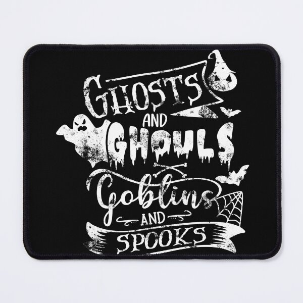 Item preview, white Ghost and ghouls, Goblins and spooks designed and sold by AmelieDior.