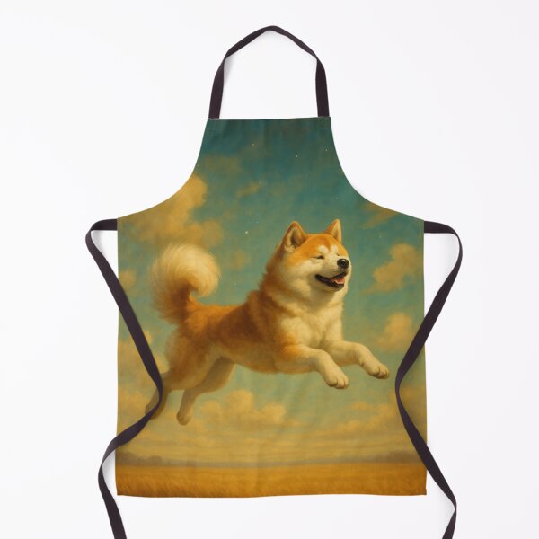Item preview, Surreal Akita Flying Fantasy Dream Poster designed and sold by Flying Doggo.