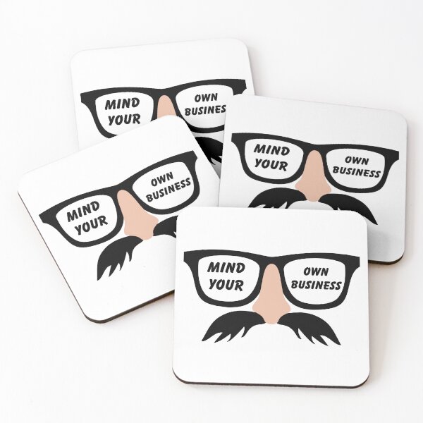 Item preview, MIND YOUR OWN BUSINESS designed and sold by AVATAR-MANIA.