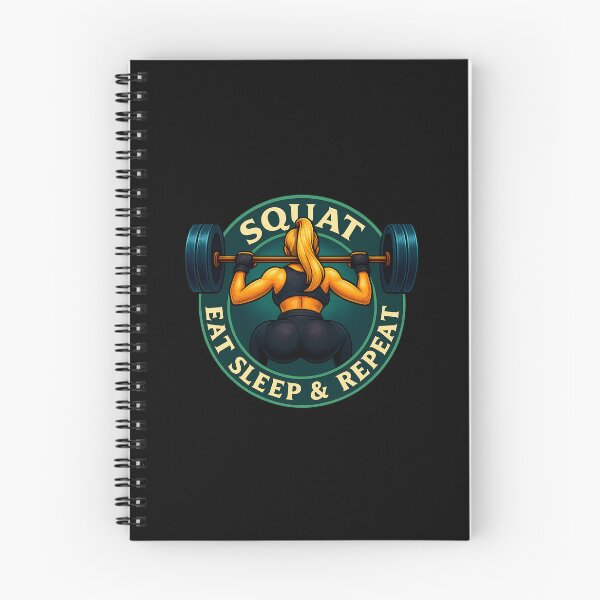 Item preview, Squat, Eat, Sleep & Repeat. designed and sold by Sawset.