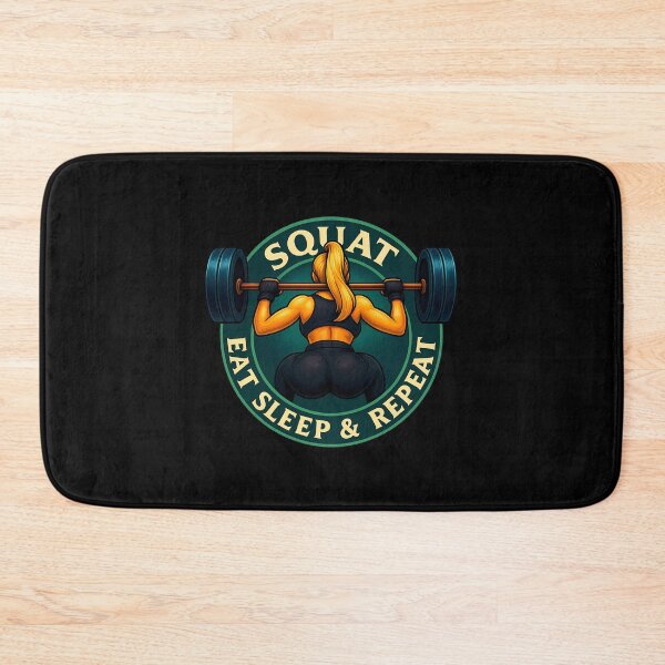 Item preview, Squat, Eat, Sleep & Repeat. designed and sold by Sawset.