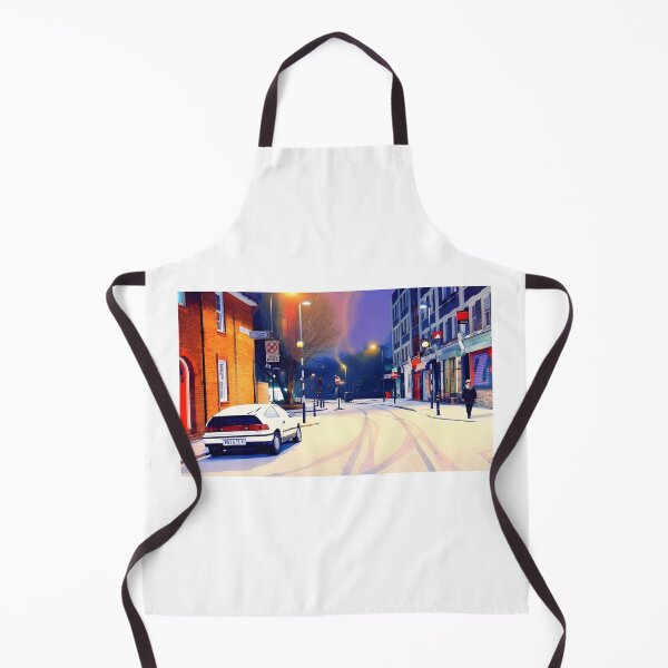 Item preview, Snowy Hackney - Goldsmiths Row, London E2. White Honda CRX Civic. designed and sold by TirConnaill.