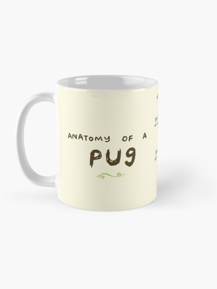 Alternate view of Anatomy of a Pug Mug