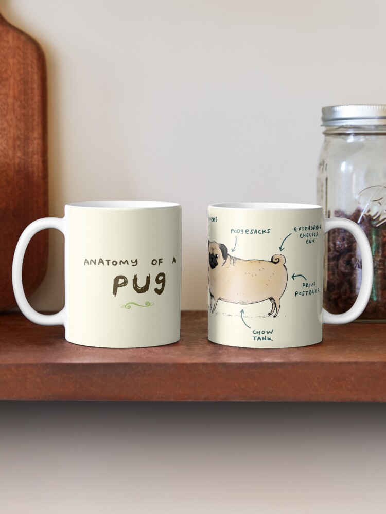 Alternate view of Anatomy of a Pug Mug