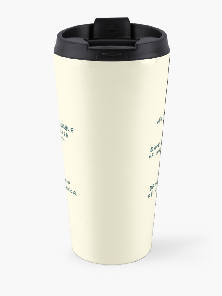 Alternate view of Anatomy of a Pug Travel Mug