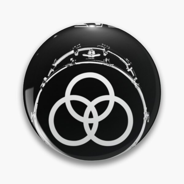 Item preview, Bonzo Three Rings Symbol Bass Drum 1926 designed and sold by CHASADICASHSHOP.
