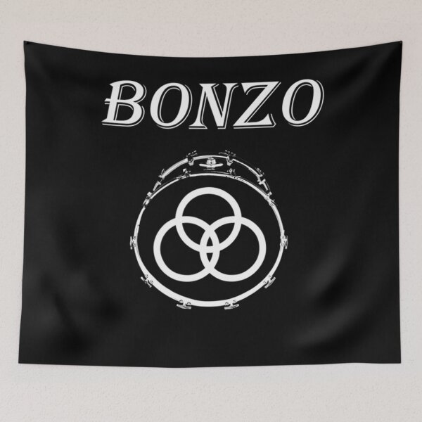 Item preview, Bonzo Three Rings Symbol Bass Drum 1926 designed and sold by CHASADICASHSHOP.