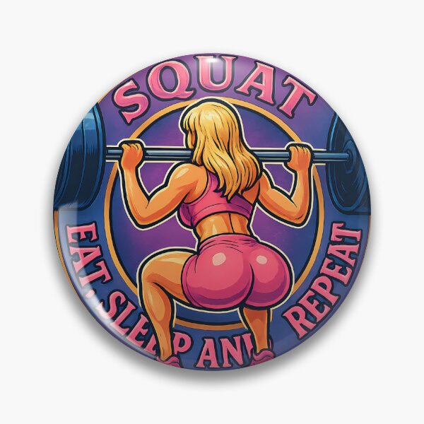 Item preview, Squat, Eat, Sleep & Repeat. designed and sold by Sawset.