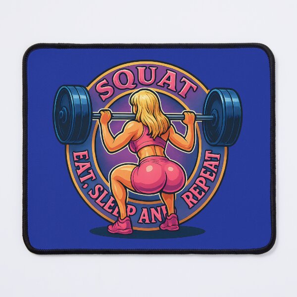 Item preview, Squat, Eat, Sleep & Repeat. designed and sold by Sawset.