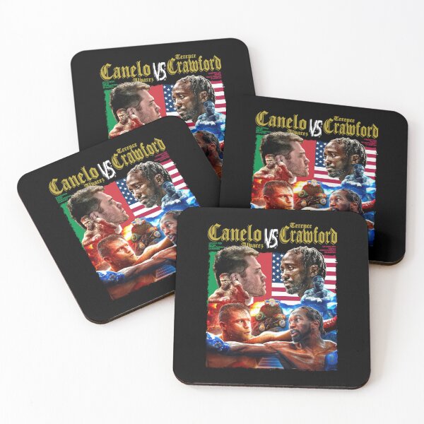 Artikelvorschau, Canelo gegen Crawford – Retro entworfen und verkauft von veronicamiota.