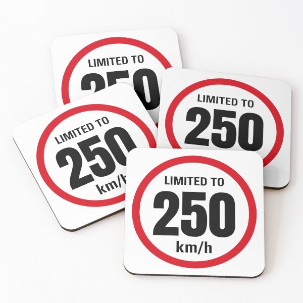 Item preview, Limited to 250 km/h – Funny Car Enthusiast Speed Limit Design designed and sold by ApexFibers.