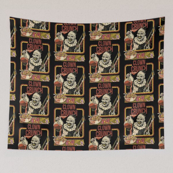Item preview, Clown Crunch Horror designed and sold by veronicamiota.