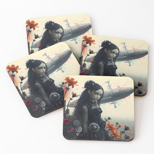 Item preview, Steampunk Girl. designed and sold by Babylonia @ CəRyn Lab AI .