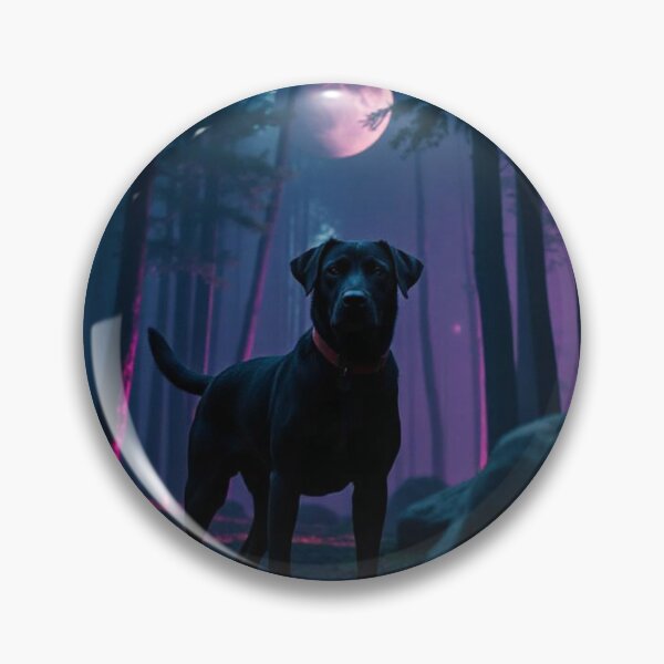 Item preview, Cosmic Dog in the Forest designed and sold by Shouganai-Mind.