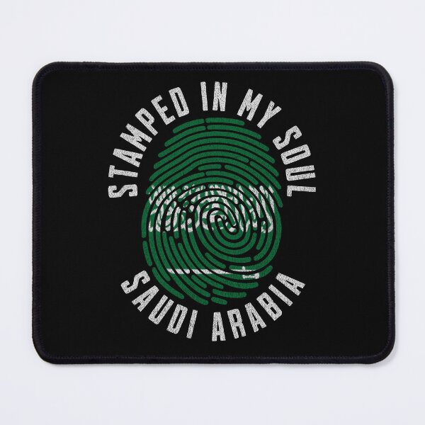 Item preview, Stamped in My Soul Saudi Arabia Flag Saudi Pride designed and sold by chrisrivait.