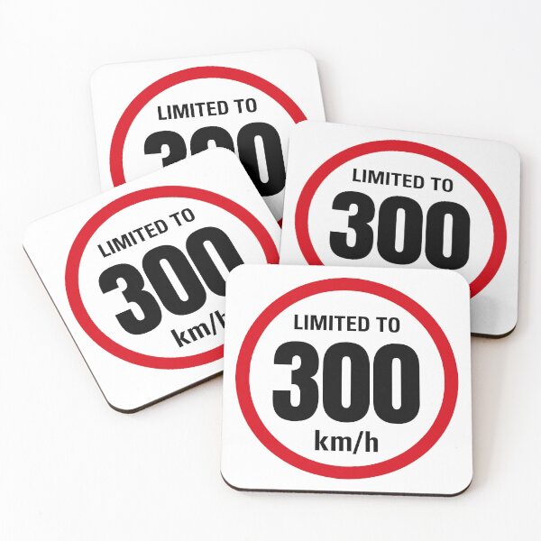 Item preview, Limited to 300 km/h – Funny Car Enthusiast Speed Limit Design designed and sold by ApexFibers.