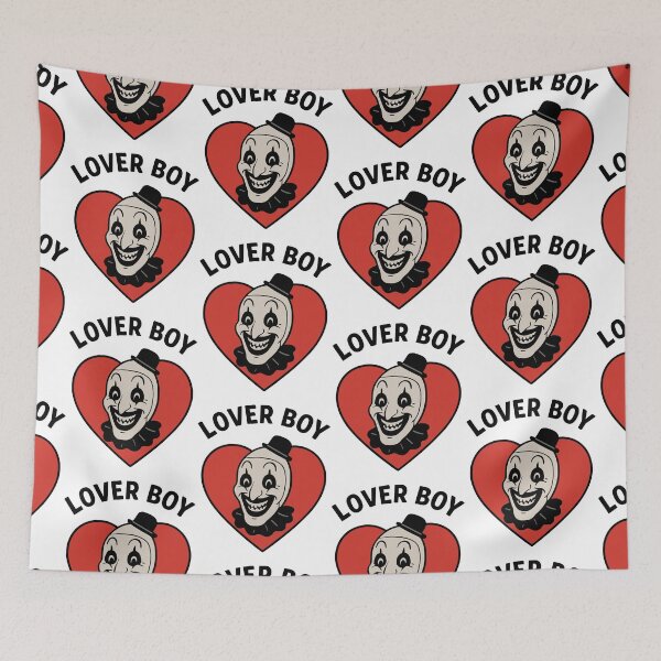 Item preview, Lover Boy Art The Clown designed and sold by veronicamiota.