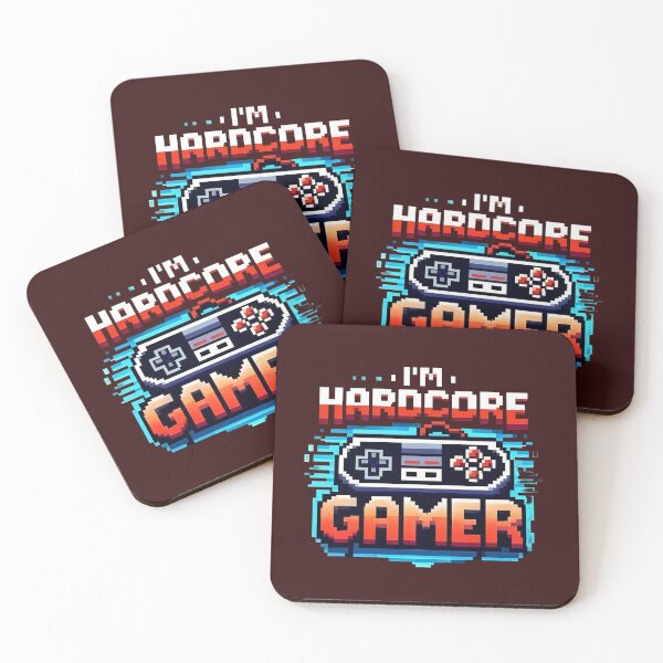 Item preview, I am a hardcore gamer designed and sold by Stranggedesigns.