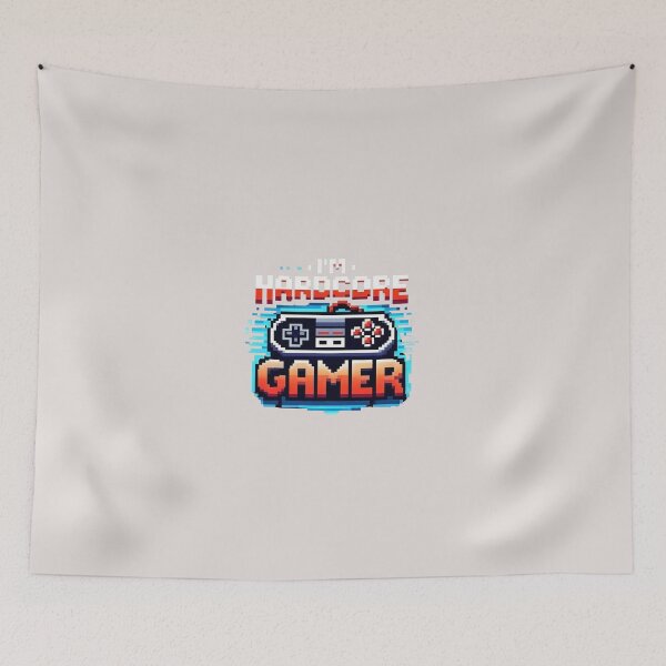 Item preview, I am a hardcore gamer designed and sold by Stranggedesigns.