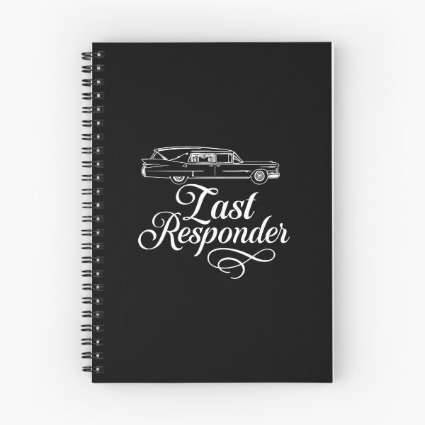 Item preview, Vintage Hearse Last Responder Dark Humor Design designed and sold by w1ckerman.