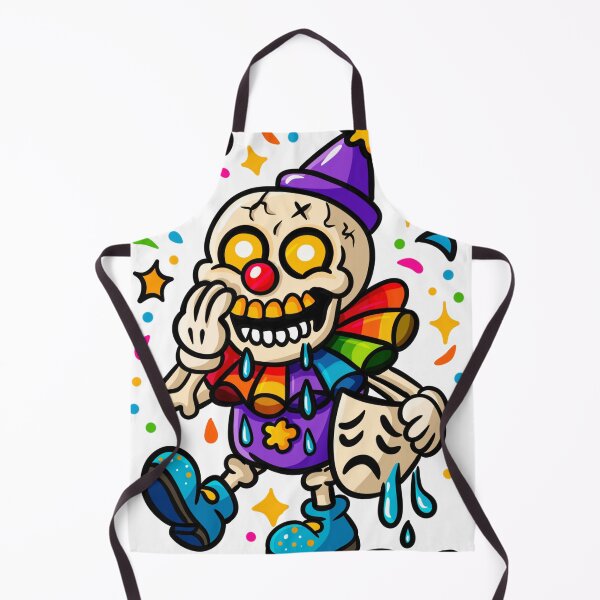 Item preview, Gigglegrim the Dead Clown designed and sold by October Forever.