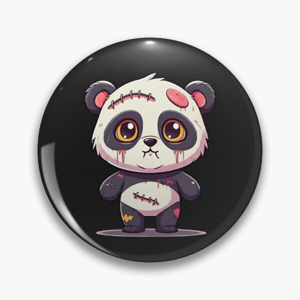 Item preview, Cute Zombie Panda – Kawaii Chibi Halloween Panda Design designed and sold by ColorSplash123.