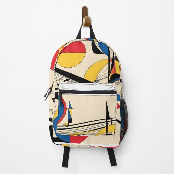 Item preview, Kandinsky Inspired Geometric Abstract Composition designed and sold by CJShopZone.