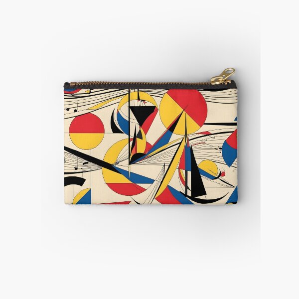 Item preview, Kandinsky Inspired Geometric Abstract Composition designed and sold by CJShopZone.