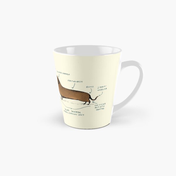 Anatomy of a Dachshund Tall Mug
