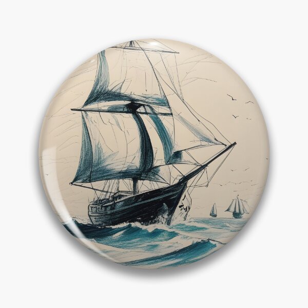 Item preview, I Love Flensburg Vintage Sailing Ship  designed and sold by Khala.