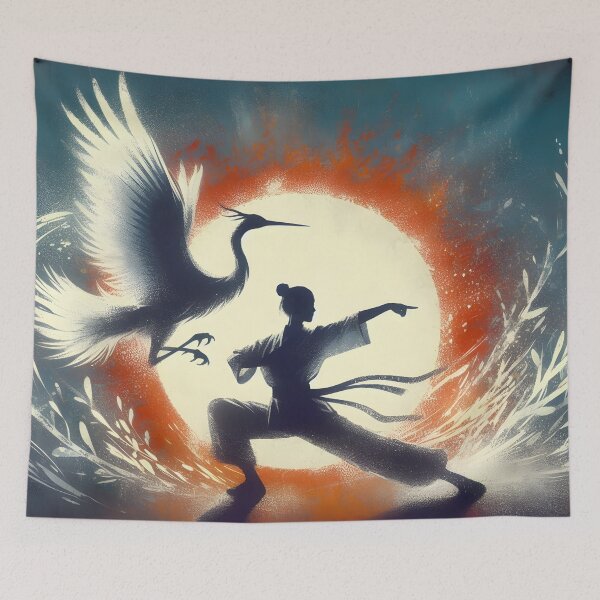 Item preview, Spirit of the Crane, Ai Generated Art  designed and sold by ACC .