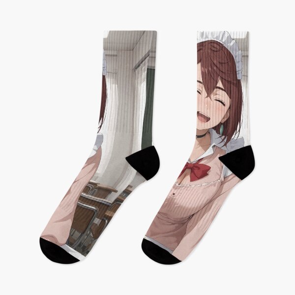 Artikelvorschau, Momo Ayase Dandadan Anime Girl Waifu Maid Cafe Smile entworfen und verkauft von mildaclairmo.