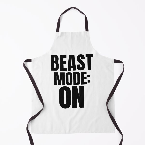 Item preview, Beast Mode: ON – Bold Gym Motivation Design designed and sold by Howling Ink.