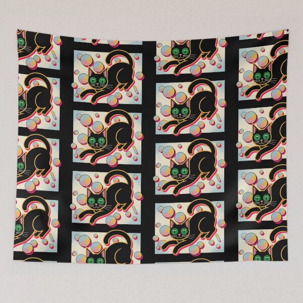 Item preview, Bubble Cat Peers Into Your Soul designed and sold by FDRsLegs.