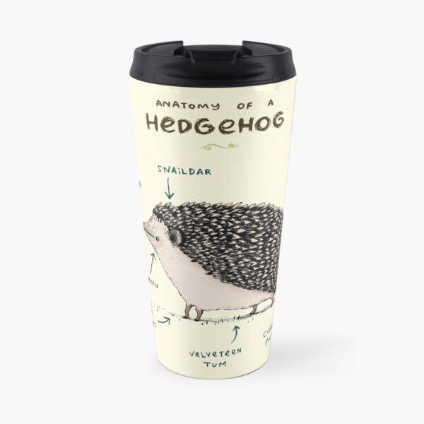 Anatomy of a Hedgehog Travel Mug