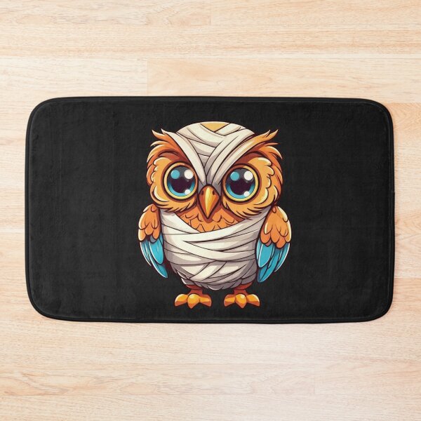 Item preview, Cute Mummy Owl – Kawaii Chibi Halloween Owl Design designed and sold by ColorSplash123.