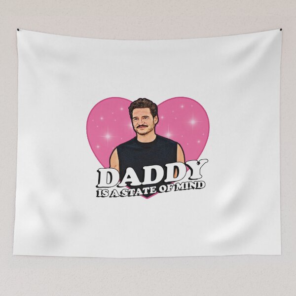 Item preview, Pedro Pascal Daddy State of Mind Love Heart designed and sold by baranskini.