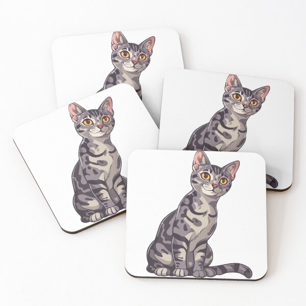 Item preview, Cute cartoon kitten designed and sold by Stickermagician.